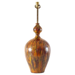 1950s Italian Gourd-Shaped Lamp