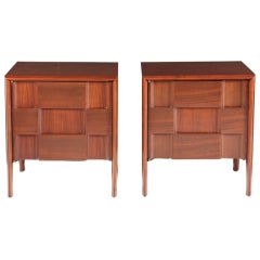 Pair of 'Checkerboard' Night Stands by Edmond Spence 12