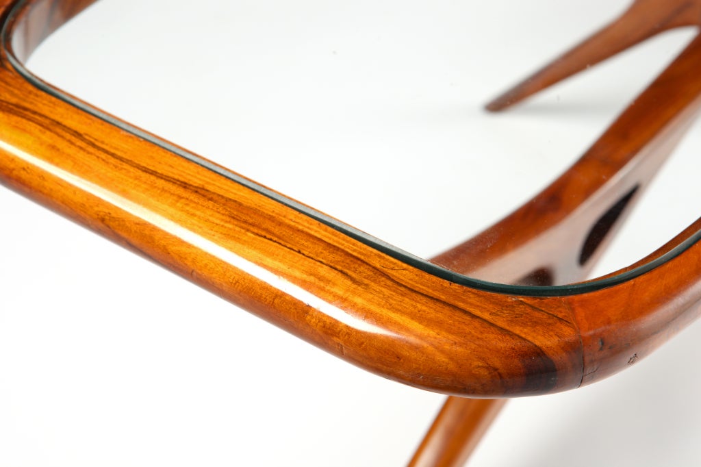 Sublime 1950s Brazilian Rosewood Cocktail Table 5