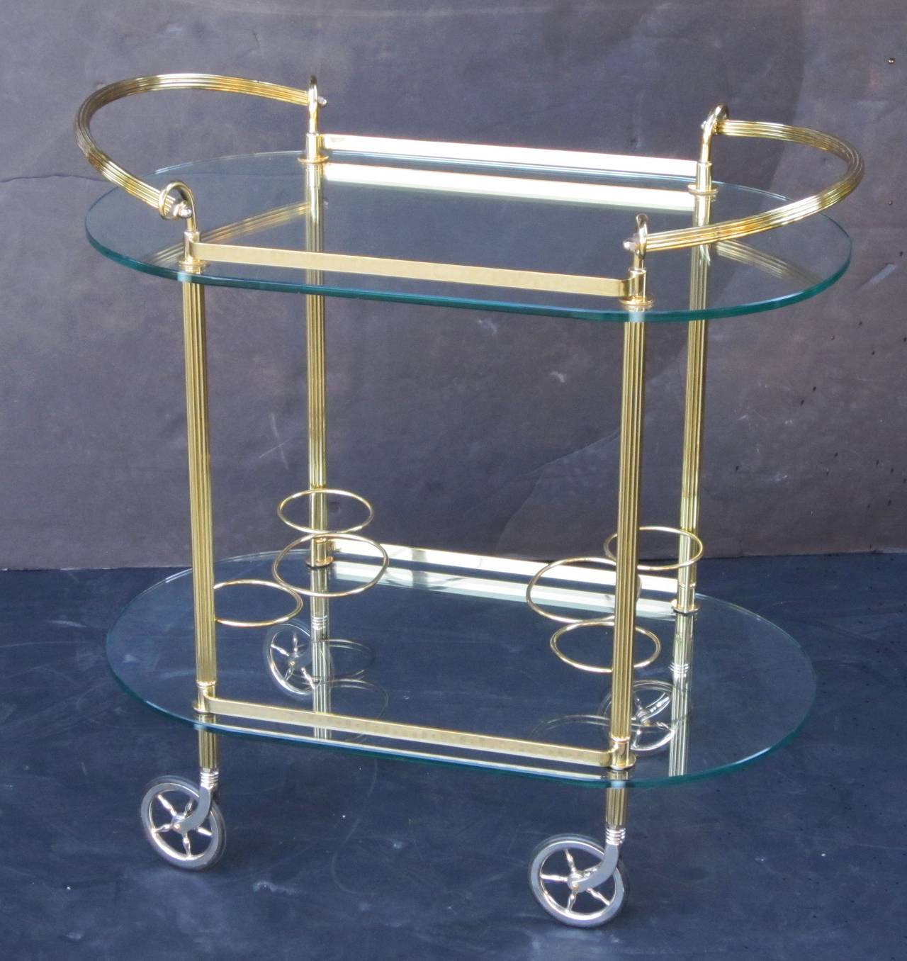 French Drinks Cart or Trolley In Excellent Condition In Austin, TX
