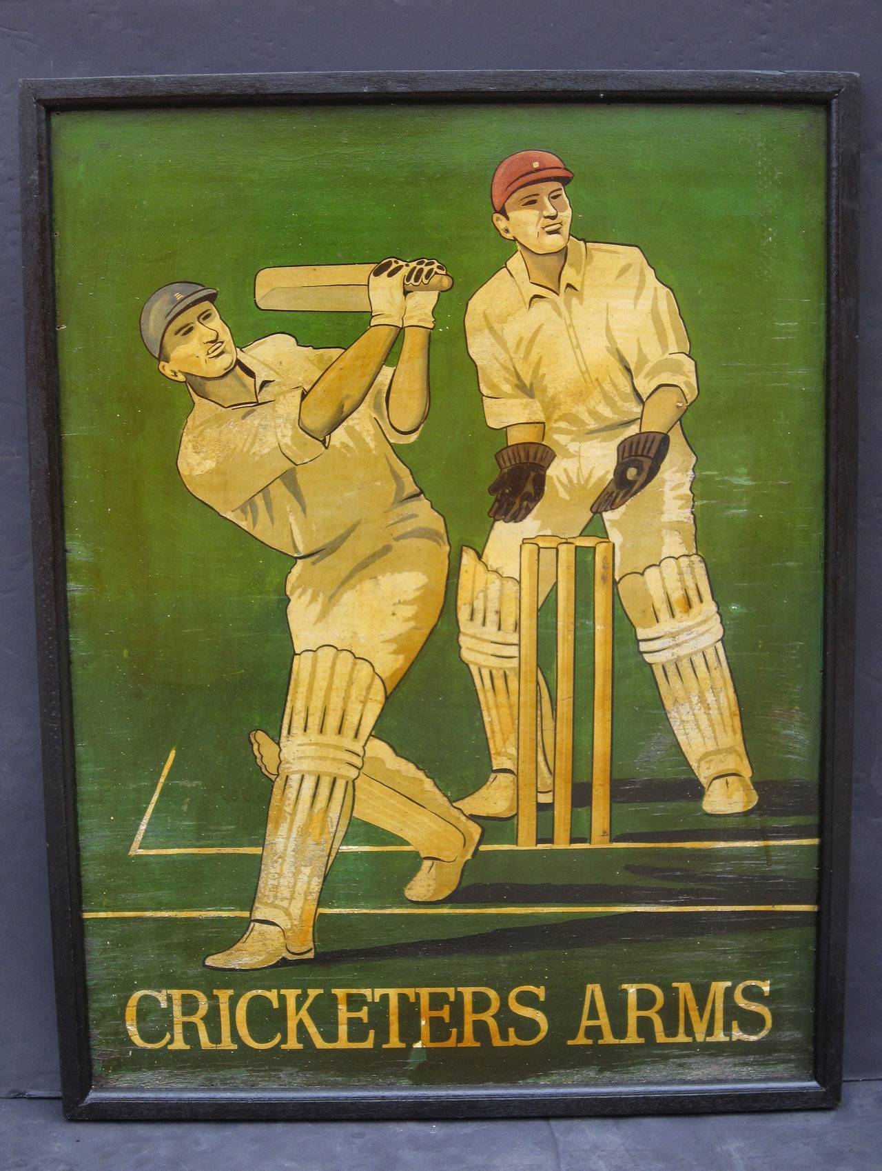 cricketers arms pub sign