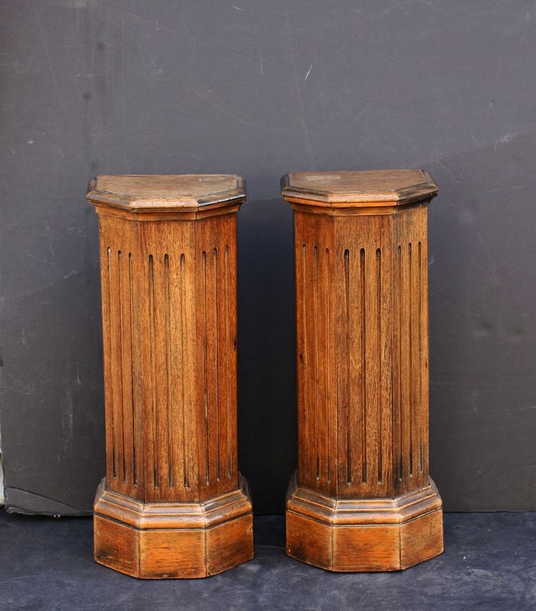 19th Century English Plinths or Pedestal Stands 'Priced Individually'