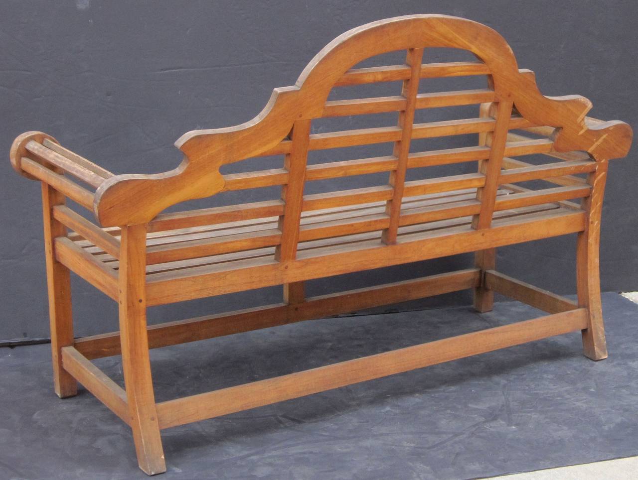 Lutyens Style Garden Bench Seat of Teak 3