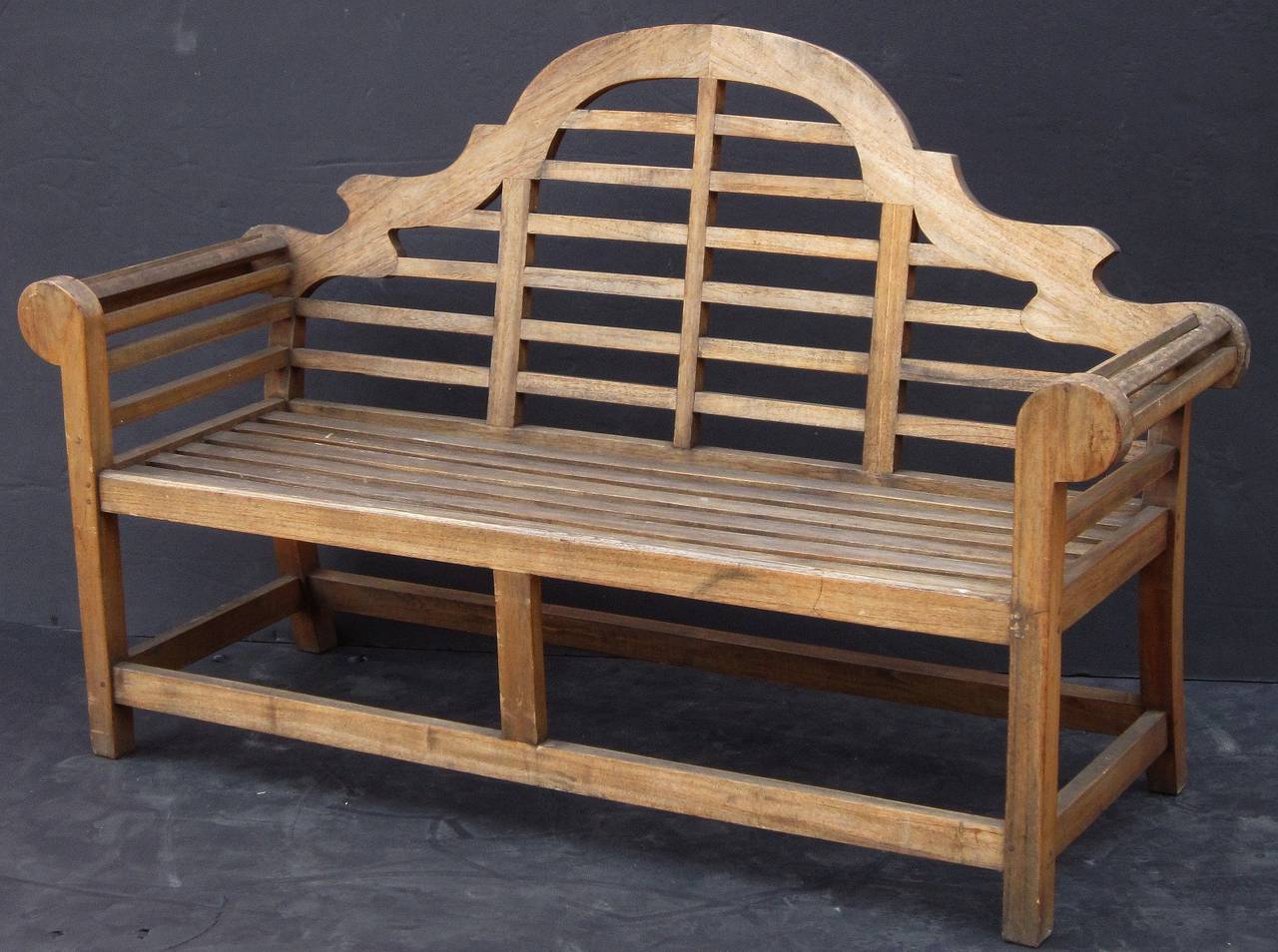 Other Lutyens Style Garden Bench Seat of Teak