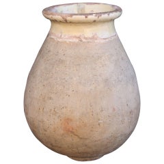 Antique Large Biot Garden Urn or Oil Jar from France