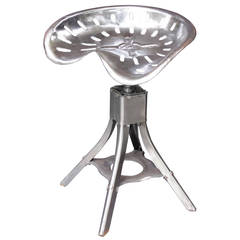 English Tractor Seat Stool 5