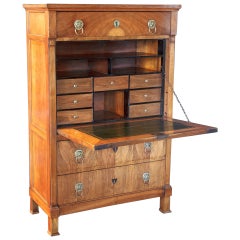 French Secretary Chest of Cherrywood