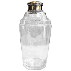 Large Cocktail Drinks Shaker with Cockerel