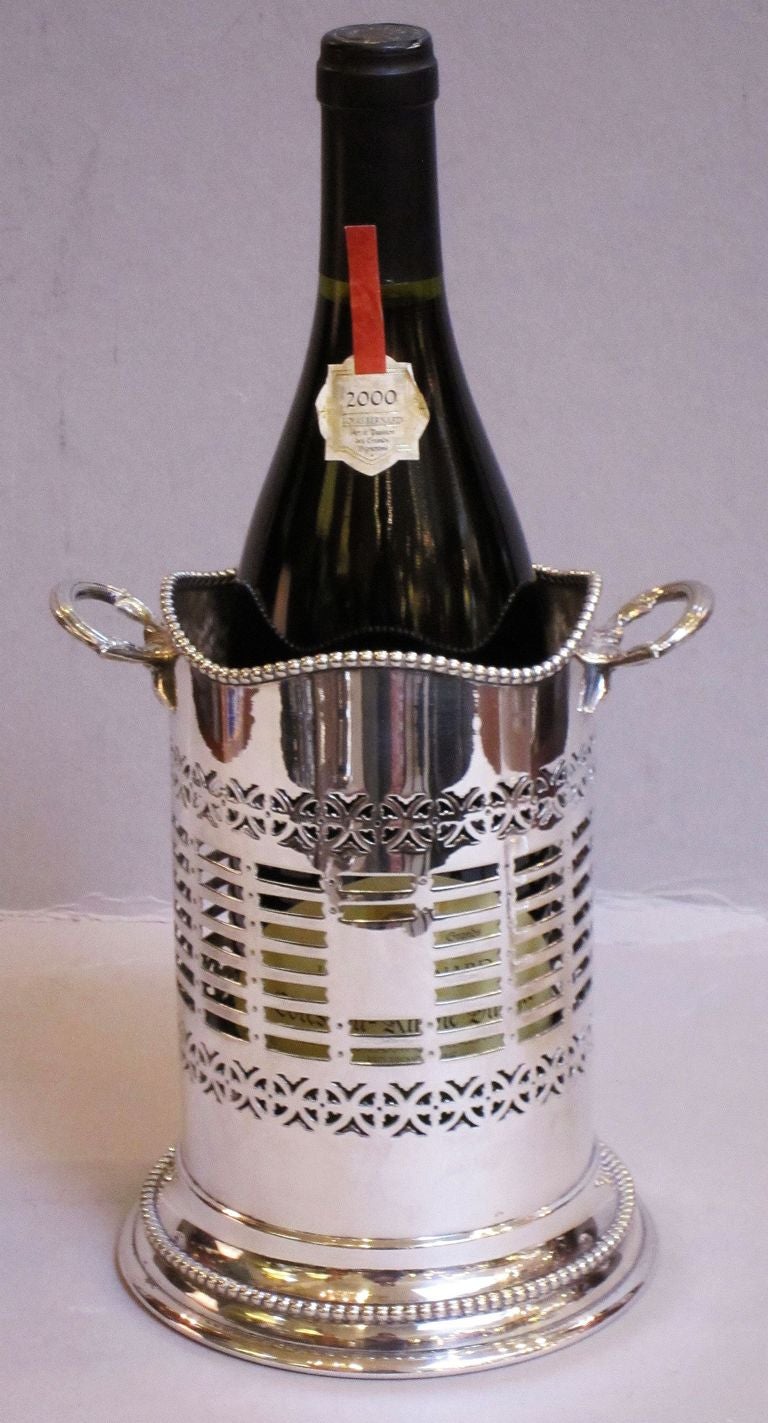 English Wine Bottle Holder
