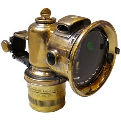 English Bicycle Lamp of Brass (Lucas Calcia Club)