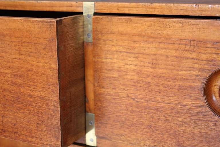 Brass British Military Officer's Campaign-Era Chest