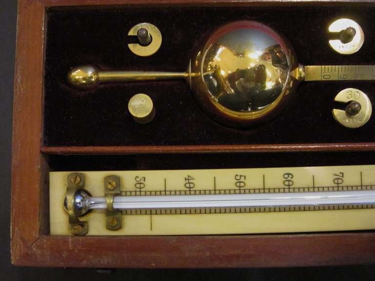 British Sikes Hydrometer by Riddels Limited, Belfast For Sale