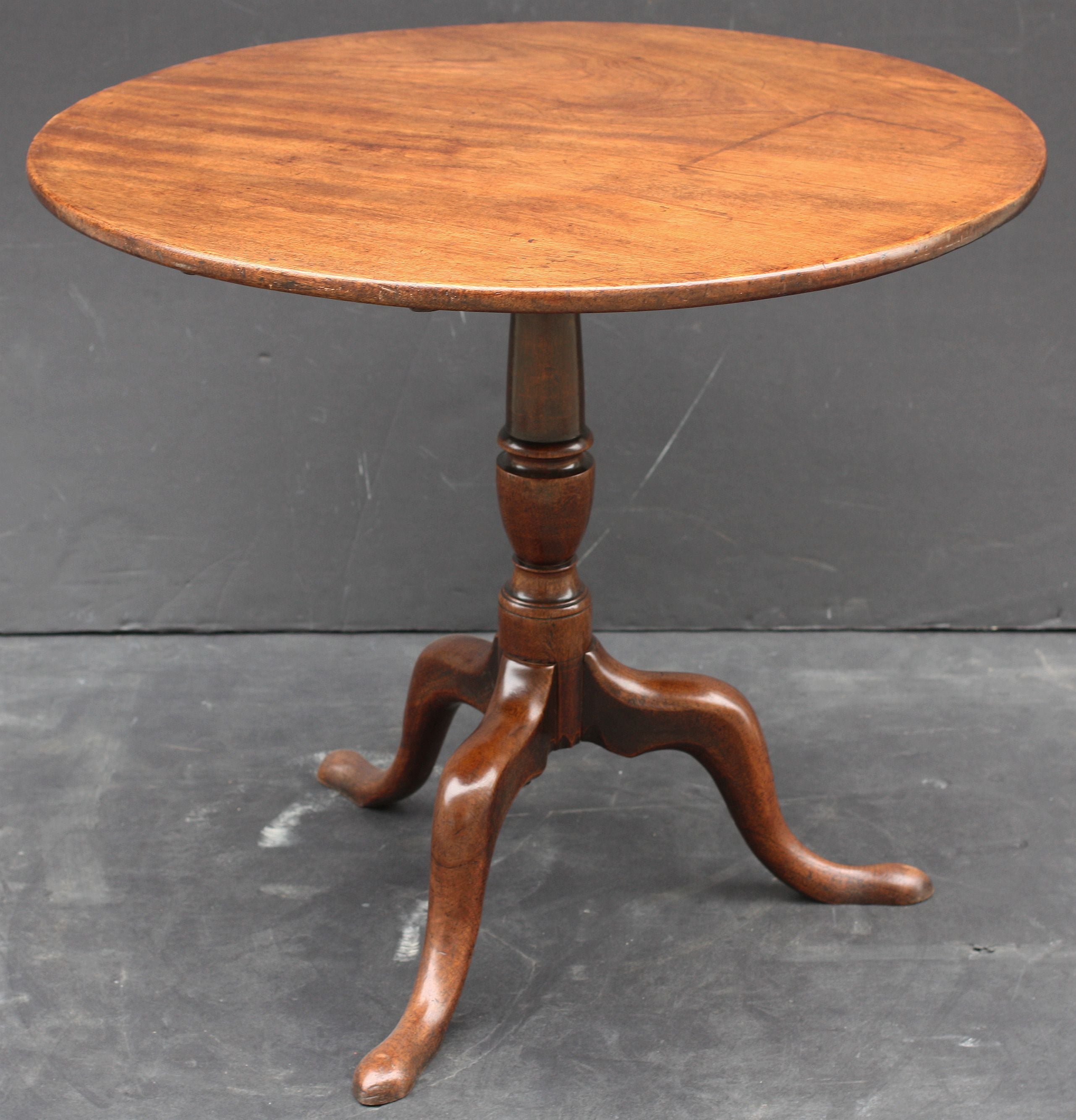 English TiltTop Tripod Table of Mahogany at 1stDibs