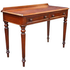 Scottish Writing Table of Mahogany 11