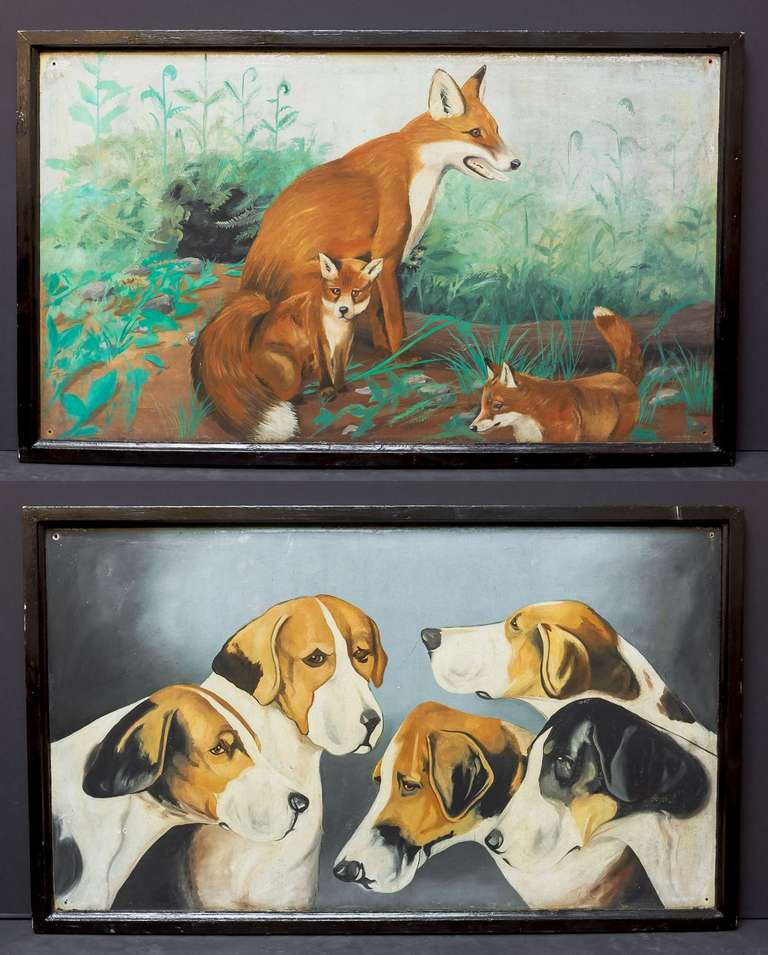 English Pub Sign - Hounds 1