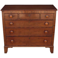 English Small Chest of Mahogany