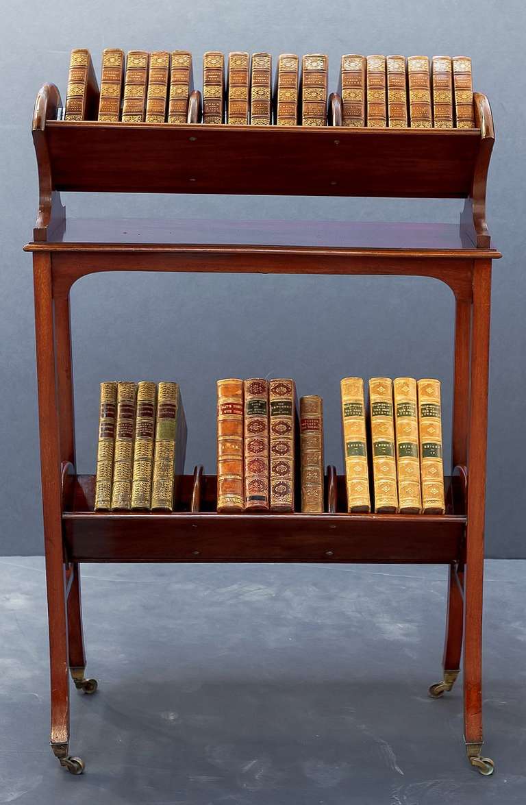20th Century Scottish Bookstand of Mahogany