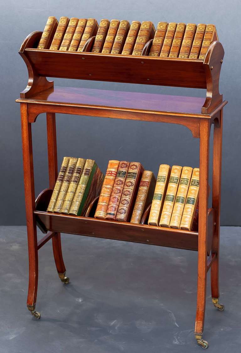 Scottish Bookstand of Mahogany In Excellent Condition In Austin, TX