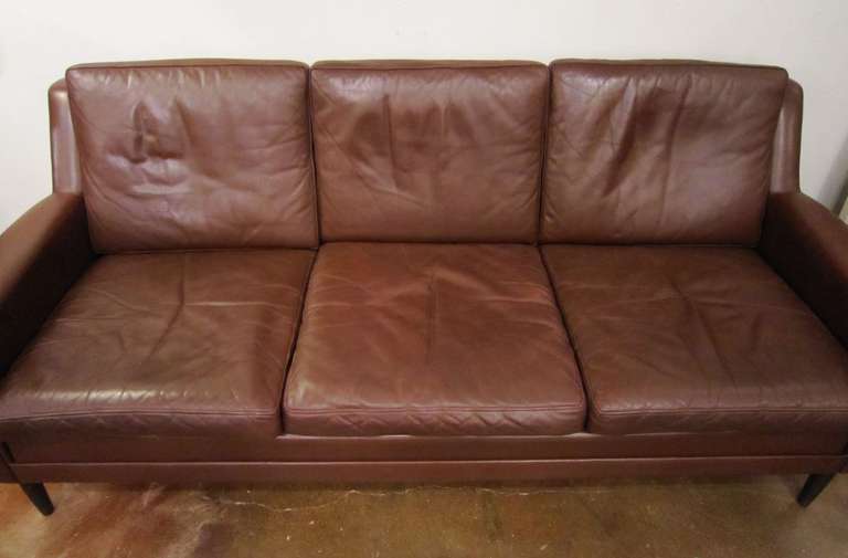 Danish Three-Seat Sofa 1