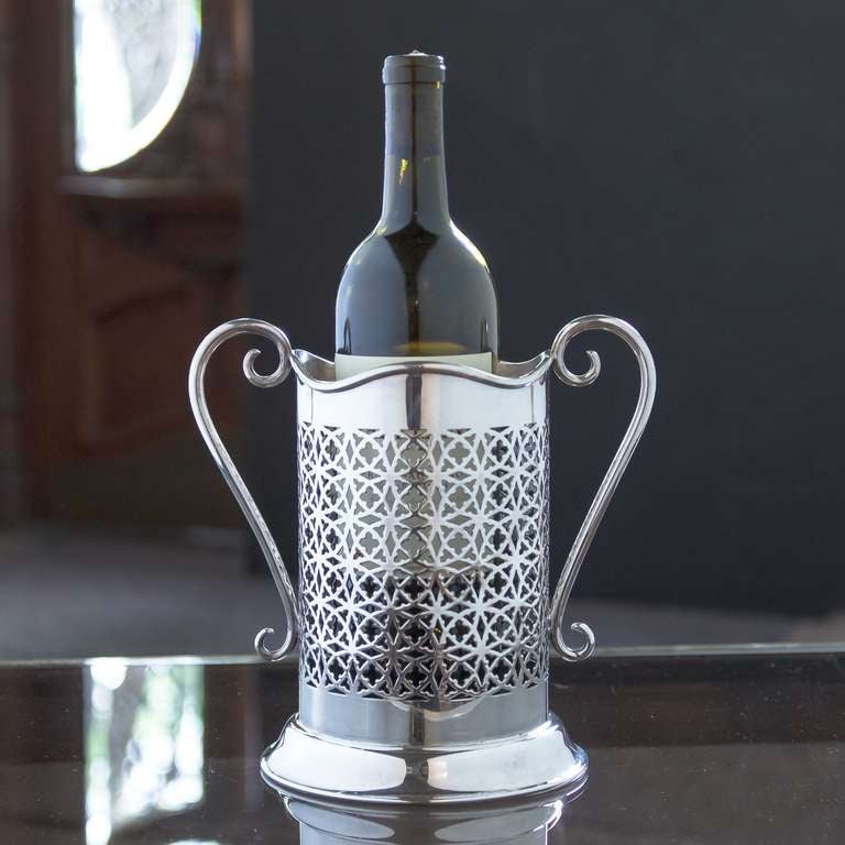 20th Century English Wine Bottle Holder or Coaster