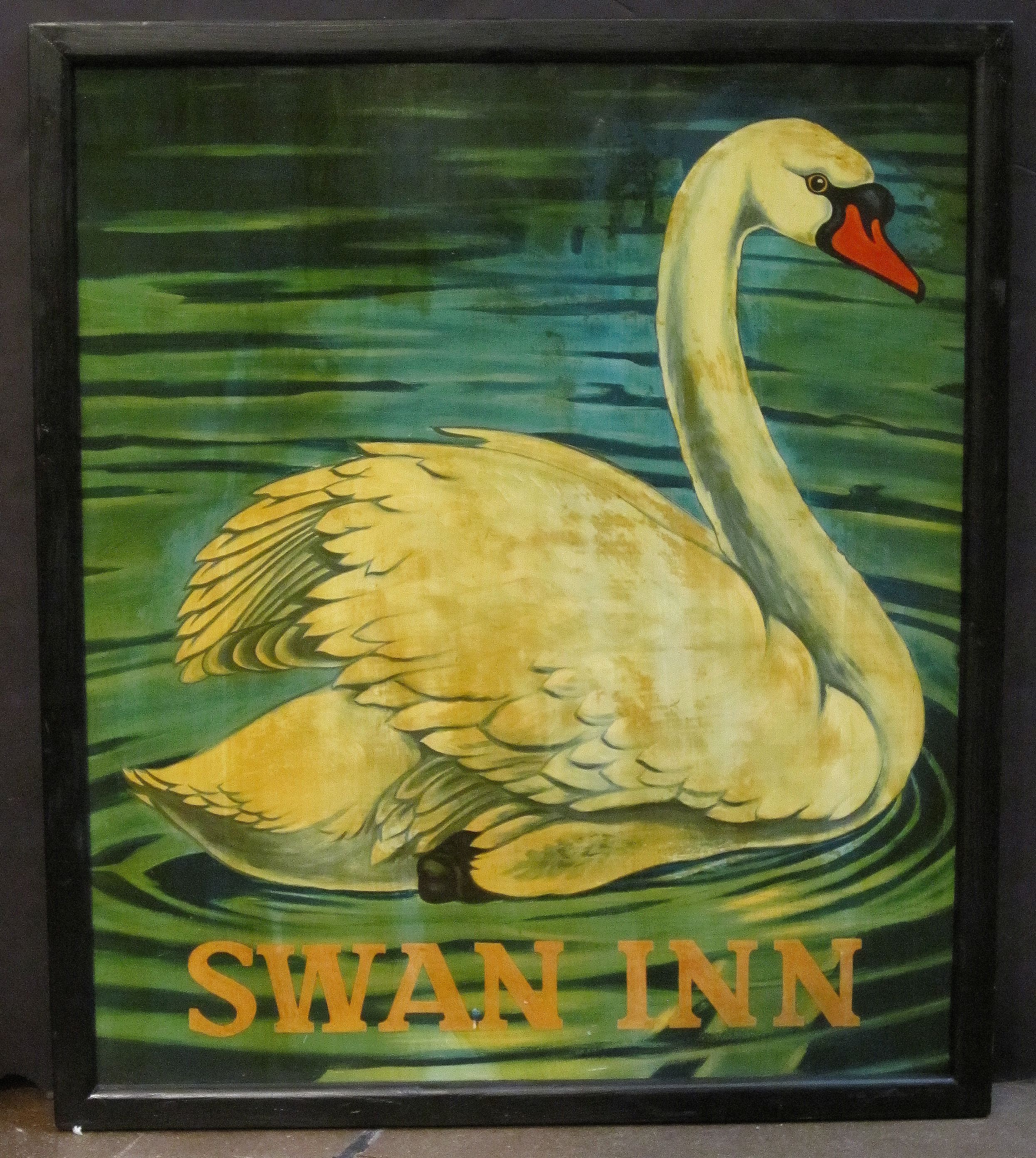 English Pub Sign - Swan Inn