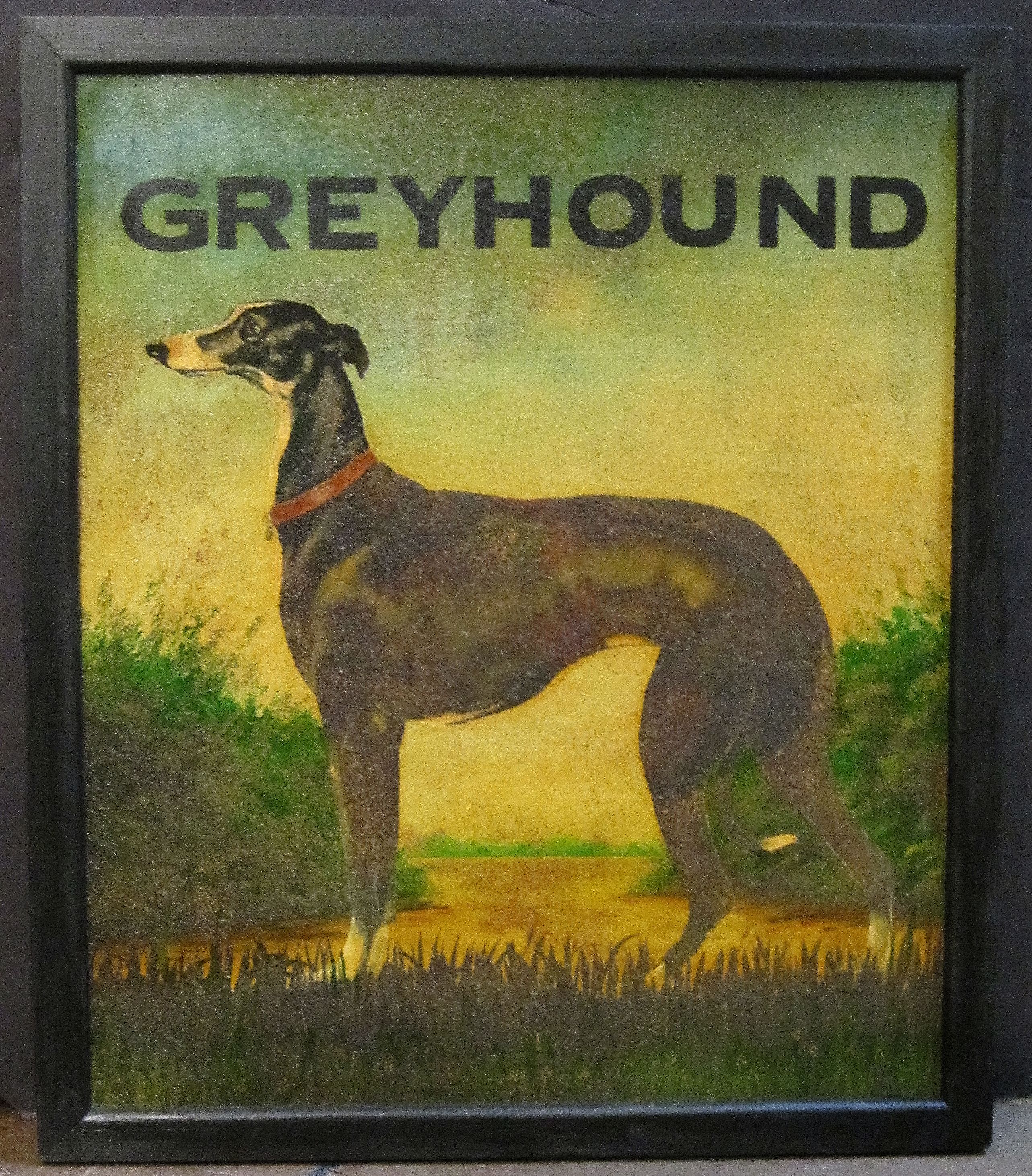 English Pub Sign - Greyhound