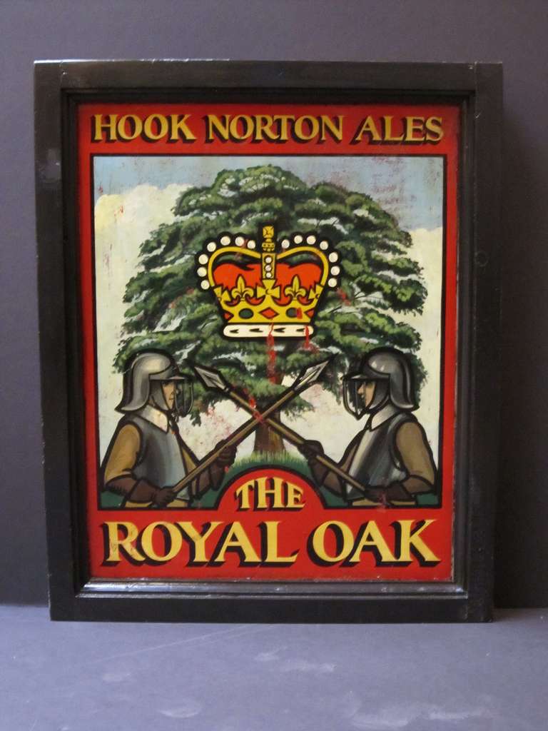 royal oak pub sign for sale