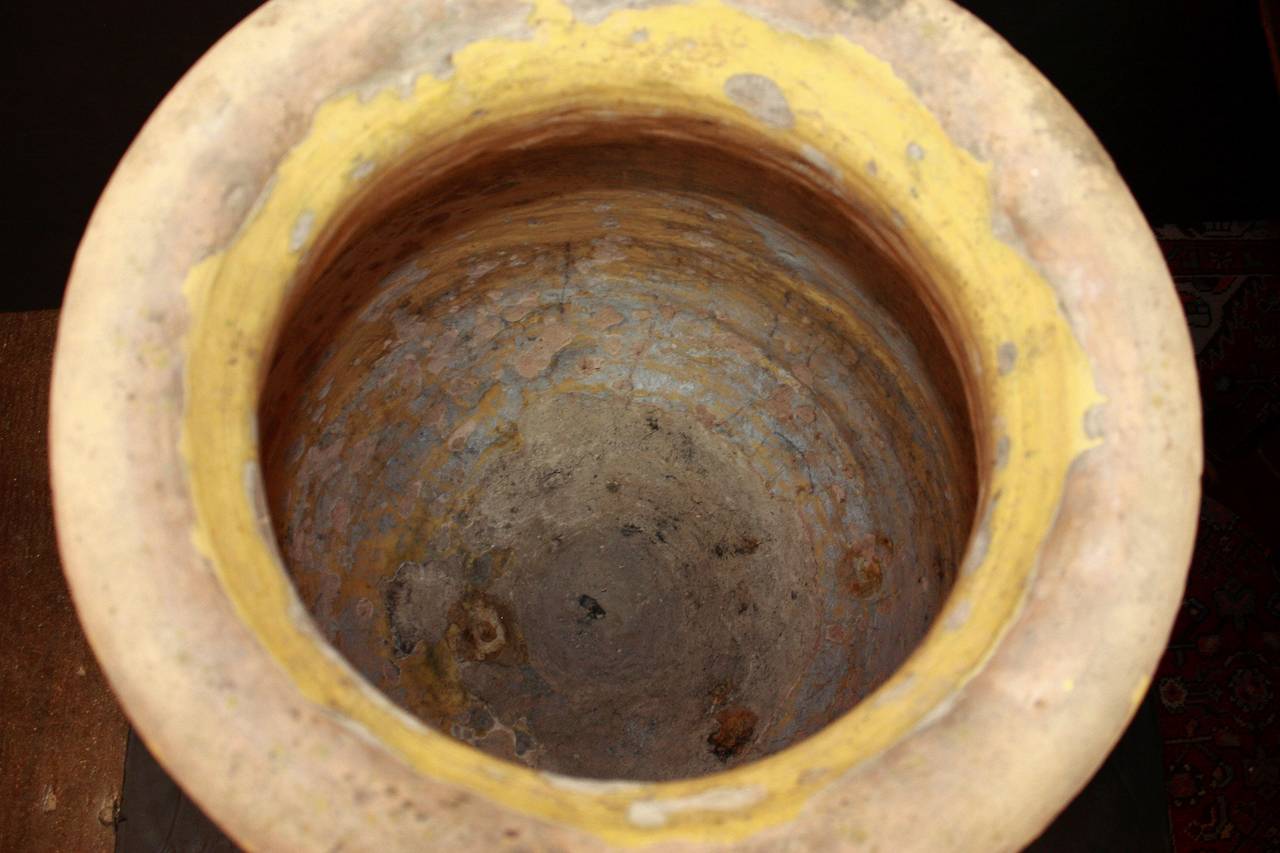 Large Biot Garden Urn or Oil Jar from France 1