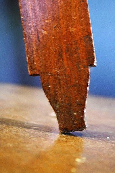 English Artist's or Display Easel of Carved Mahogany 3