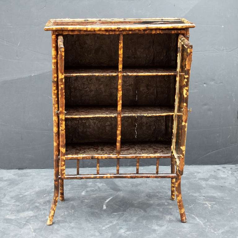 English Bamboo Bookcase 1