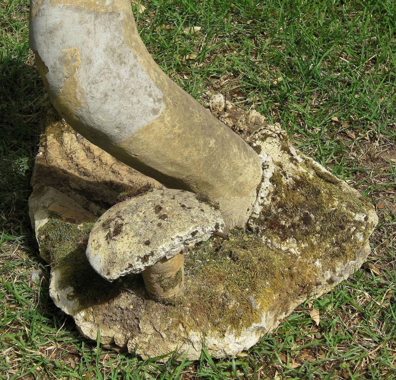 Cast Stone French Garden Stone Grouping of Mushrooms