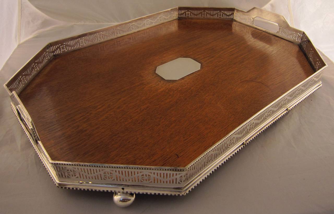English Gallery Serving Tray at 1stDibs