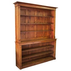 Antique Large French Bookcase of Cherry