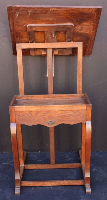 English An Adjustable Easel and Drawing Table by Lechertier Barbe