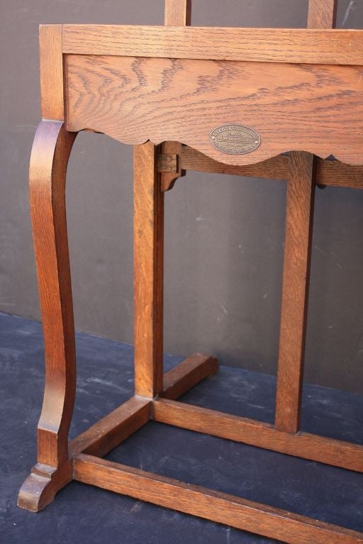 19th Century An Adjustable Easel and Drawing Table by Lechertier Barbe