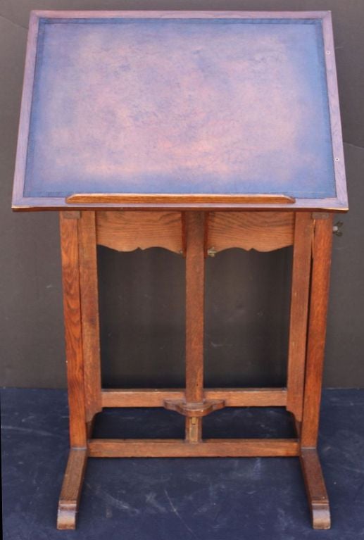 An Adjustable Easel and Drawing Table by Lechertier Barbe 1