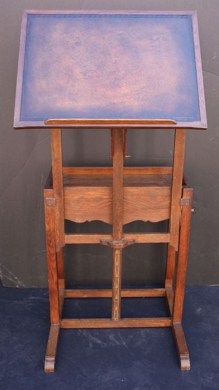 An Adjustable Easel and Drawing Table by Lechertier Barbe 2
