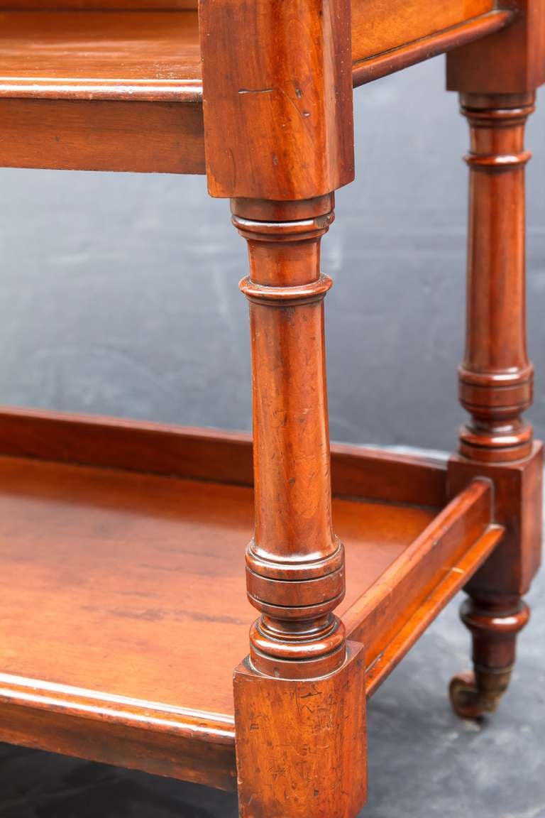 English Trolley or Console Server of Mahogany 3