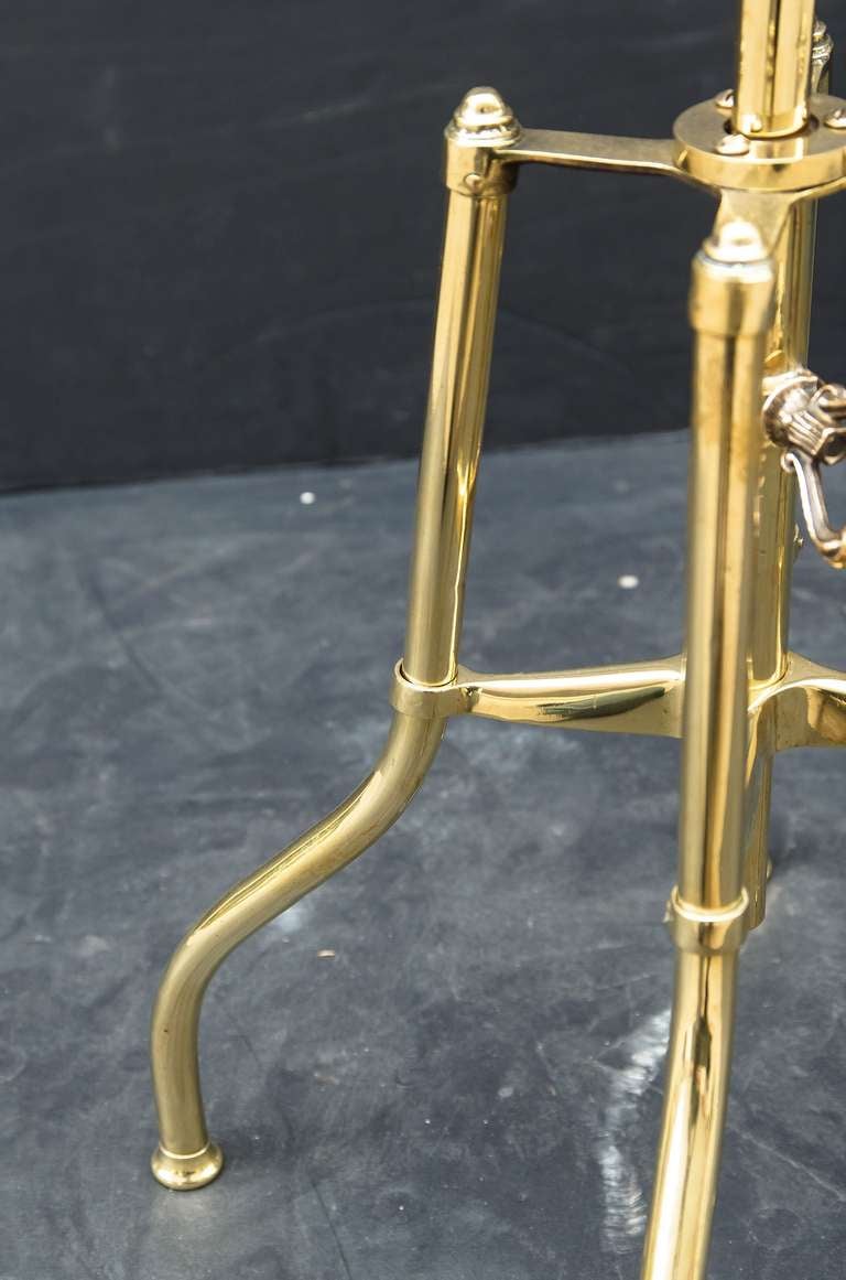 English Adjustable Music Stand of Brass 3
