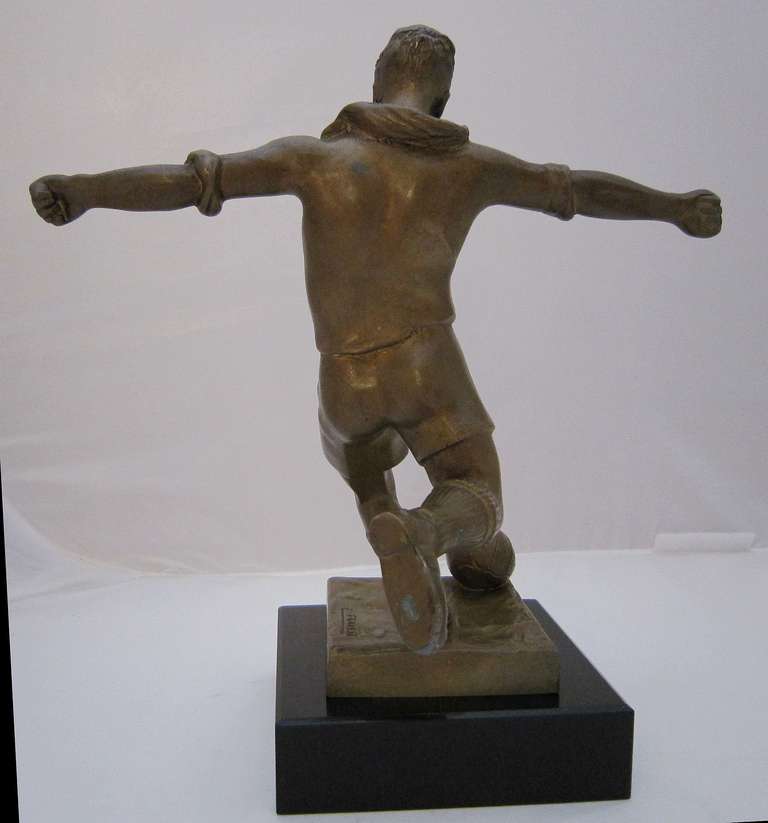 Soccer Trophy Figure by Edouard Fraisse 2