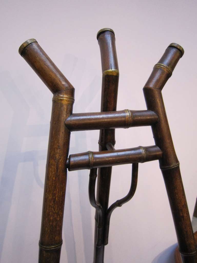 19th Century English Bamboo Display Easel