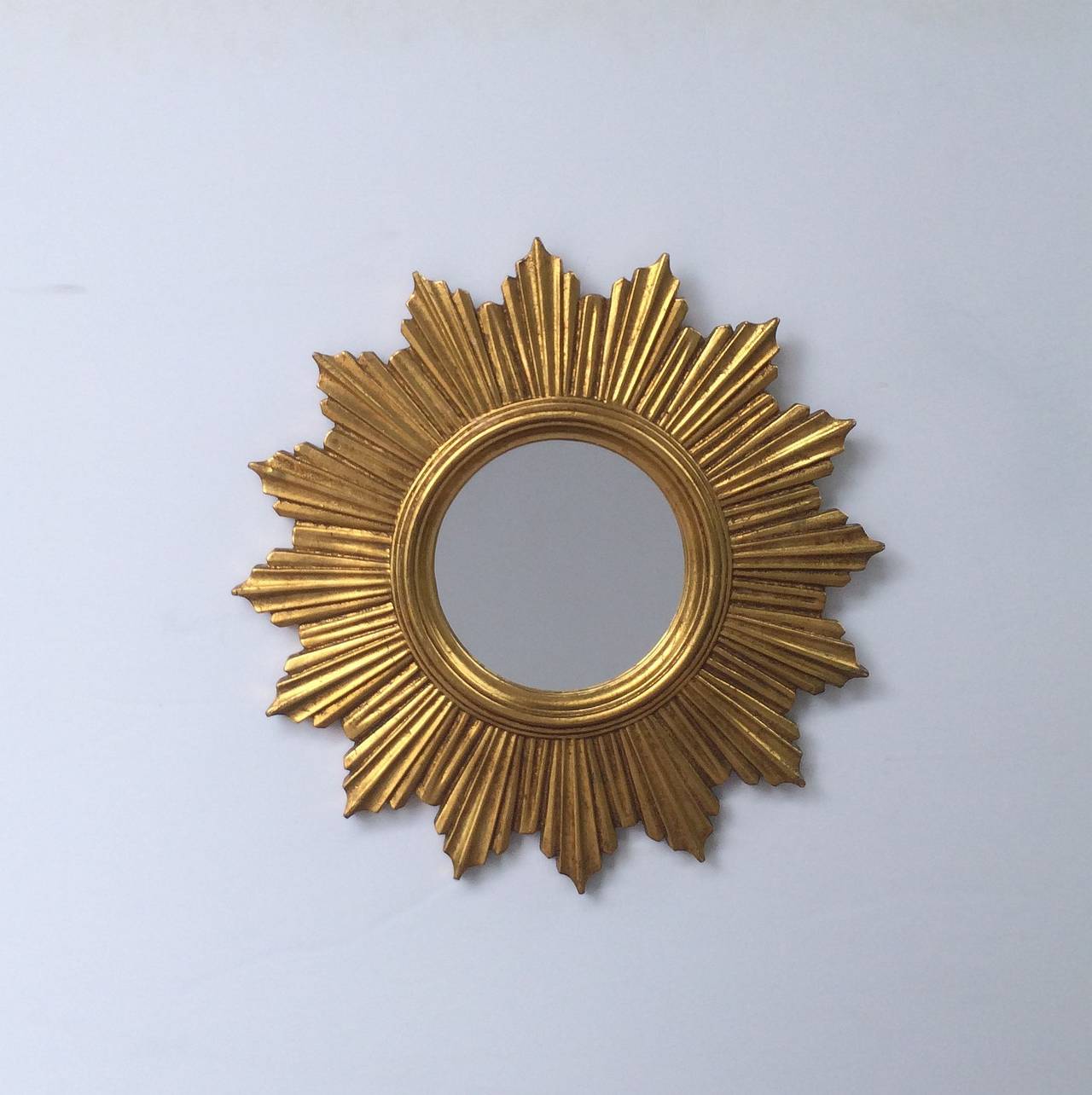 French Gilt Sunburst or Starburst Mirror 2