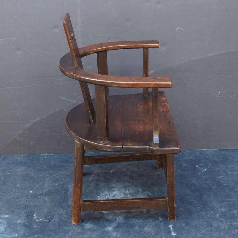 Arts and Crafts Armchair of Oak In Excellent Condition In Austin, TX