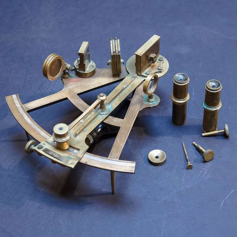 Nautical Sextant In Presentation Box At 1stdibs