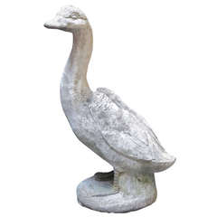 English Garden Stone Goose