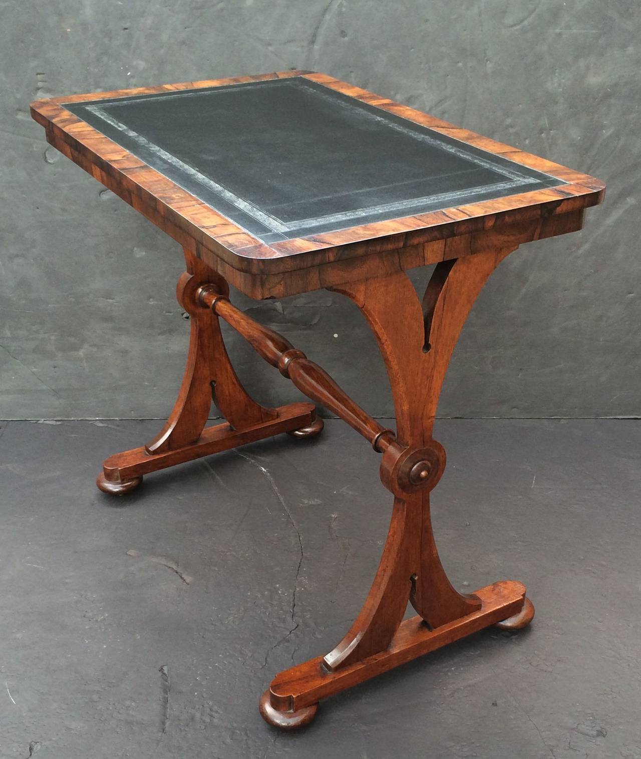 19th Century English Writing Table of Rosewood
