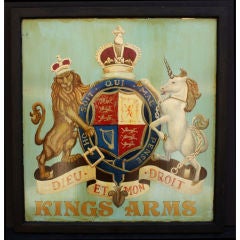 English Pub Sign - Kings Arms