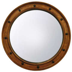 Large English Convex Mirror (58 3/4" Diameter) 10