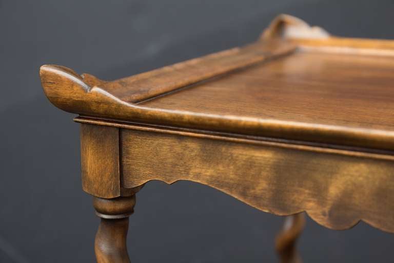 Pair of Barley Twist End Tables 3