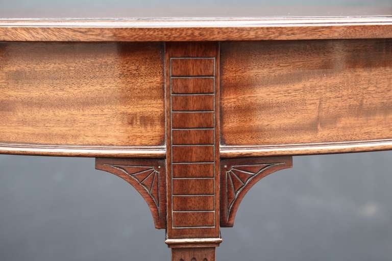 mahogany corner table